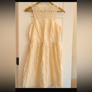 The limited lace mini dress